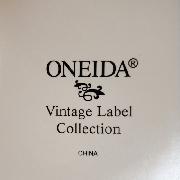 Vintage Oneida Label Collection Tea Candy Cannister Camellia Gifts Floral Coffee - Picture 3 of 9